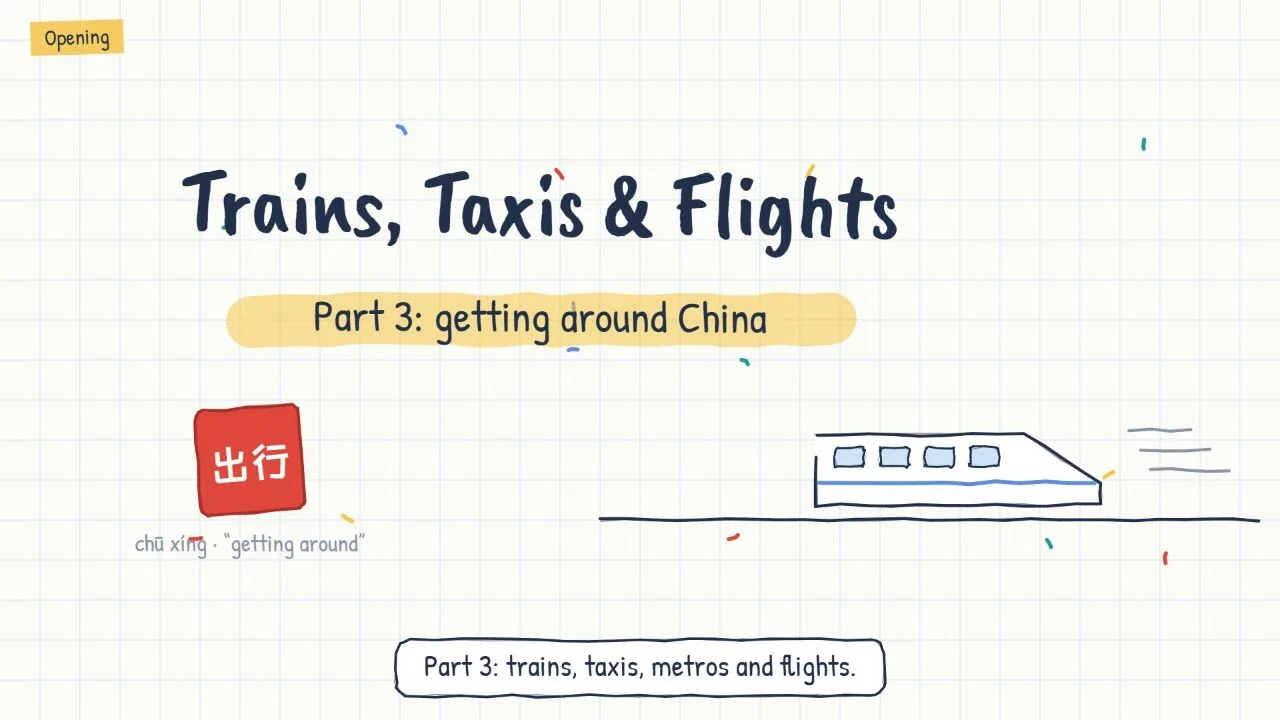 Illustration of a high-speed train for travel around China